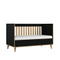 Preview: Umbaubares Babybett Couch schwarz | Babybett 3 in 1 NEW YORK schwarz | www.kids-ambiente.com